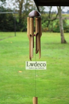 Lw334 Bamboe Windgong 40x100xø14cm Medium